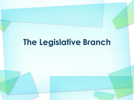 A.The Responsibilities of Lawmaking 1.To constituents – people he or she represents 2.To the nation 3.To his/her political party.