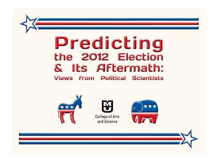 Congressional and Senate Elections in Missouri.