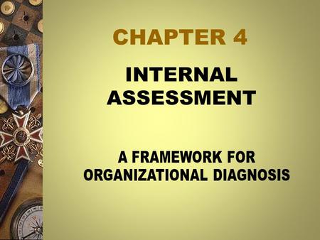 ORGANIZATIONAL DIAGNOSIS