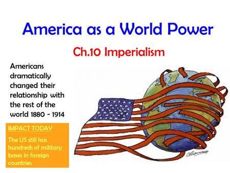 America as a World Power