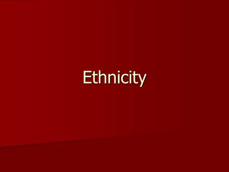 Ethnicity. What can you say about Alias, there are just so many reasons to watch it: it’s amazing; witty; dark; has a fascinating Rambaldi backplot; has.