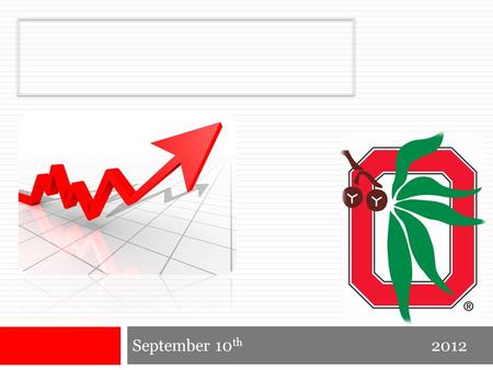 September 10 th 2012. Common Cents Investment Group September, 2012 Introductions  Jake Larkin.71  President, Westerville Ohio, Junior, ME  Yuhao Wu.1349.