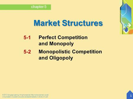 © 2013 Cengage Learning. All rights reserved. May not be scanned, copied or duplicated, or posted to a publicly accessible website, in whole or in part.