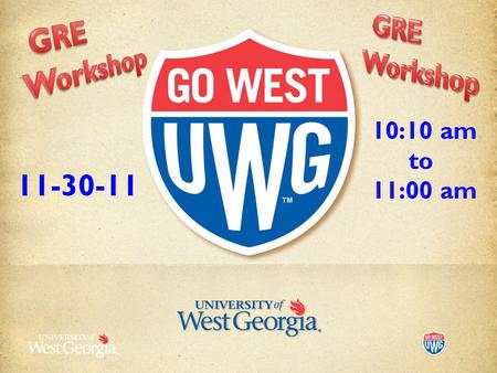 11-30-11. The GRE is not a knowledge based test – the test makers do not care what you ‘know’ or right answers They CARE about your critical thinking.