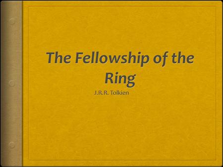 Background  Tolkien had a desire to fill the void created in world literature by the Norman Conquest  suppressed English storytelling traditions. 