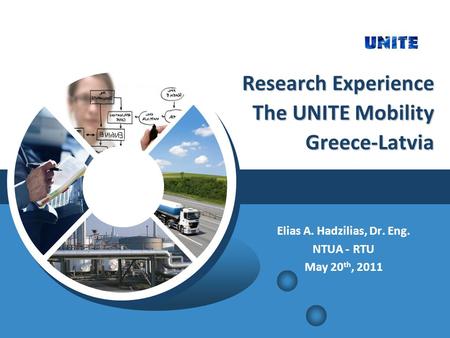 Research Experience The UNITE Mobility Greece-Latvia Research Experience The UNITE Mobility Greece-Latvia Elias A. Hadzilias, Dr. Eng. NTUA - RTU May 20.