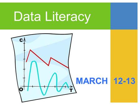 Data Literacy MARCH 12-13. Workshop outcomes Begin building common understanding and skills of data literacy Reflect on which data sources we use most.