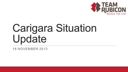 Carigara Situation Update