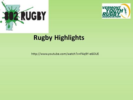 Rugby Highlights.