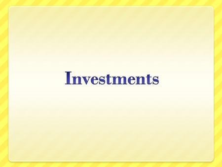 Fact or Fiction 1. Only rich people invest money in the stock market. Fiction: anyone that has money can invest. 2. Stocks & bonds are always risky places.