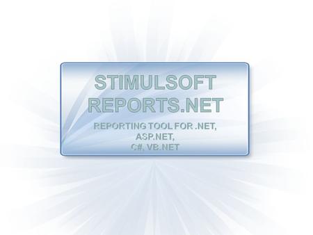 Interactive report designer ADO.Net MS SQL Server OleDB ODBC Oracle SQL MySQL Firebird SQL Postgre SQL XML Business Objects What types of data does Stimulsoft.