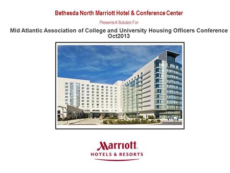 Bethesda North Marriott Hotel & Conference Center