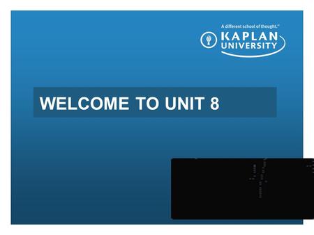 WELCOME TO UNIT 8. REVIEW OF UNIT 7 Do you feel that outsourcing is good for American consumers and should increase in usage? Yes No.