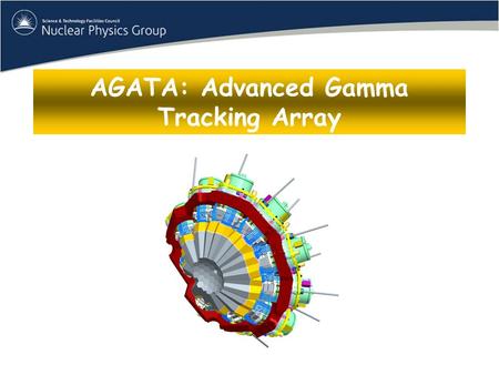 AGATA: Advanced Gamma Tracking Array