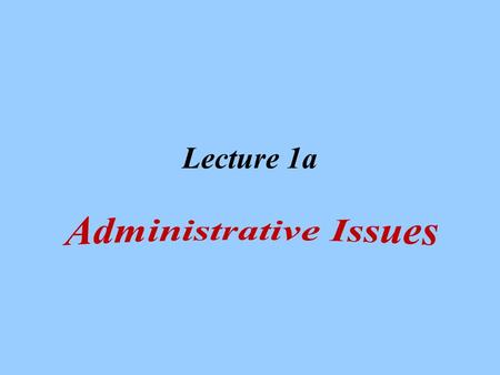 Lecture 1a. Course Overview I Why do students take have to take chemistry labs? While most lecture courses provide a solid theoretical background in general.