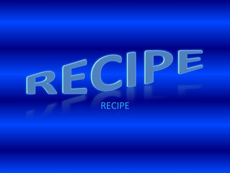 RECIPE. NAME: Three chocolates cake. INGREDIENTS 3 cups 1 1/2 tsp 3/4 tsp 1 1/2 tsp 2 2/3 cups 1 cup + 2 Tb 1 cup + 2 Tb 1 cup + 2 Tb 5 large or 4 Jumbo.