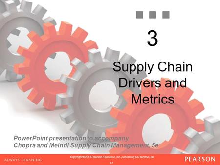 Supply Chain Drivers and Metrics