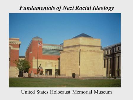 United States Holocaust Memorial Museum