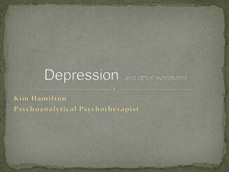 Anxiety Stress Depression Depression can be experienced in a mild form lasting hours or days or it can be completely debilitating with major symptoms.