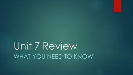 Unit 7 Review WHAT YOU NEED TO KNOW. Absolute Rulers  All powerful Kings and Queens  Made all the Laws  Not subject to the law  Divine Right- right.