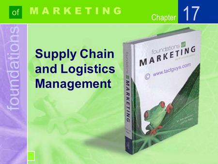 Supply Chain and Logistics Management