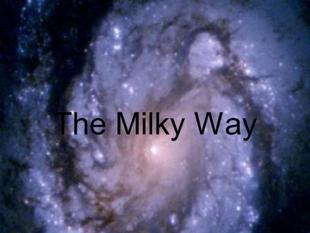 The Milky Way. The Milky Way Galaxy A broad, faintly glowing band stretching across the night sky.