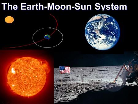 The Earth-Moon-Sun System