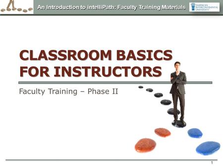 Classroom Basics for instructors