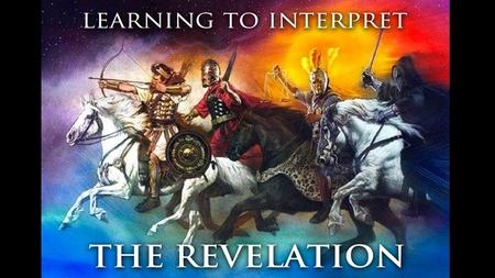 Revelation 1:1–3 1 The Revelation of Jesus Christ, which God gave Him to show His servants—things which must shortly take place. And He sent and signified.