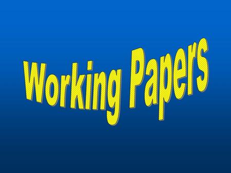 Good for two years 1. You need working papers if: You want a job You are between the ages of 14 and 17.