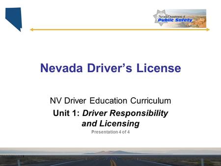 Nevada Driver’s License