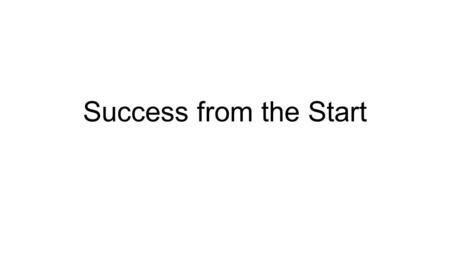 Success from the Start. Focus Questions What are six topics that company policy handbooks usually cover? What is the purpose of a work permit? What three.