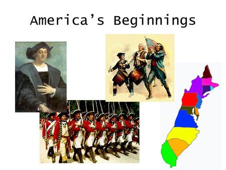 America’s Beginnings. Columbus Sails the Ocean Blue Christopher Columbus was a Portuguese sailor sailing for Spain. He was not actually looking for any.