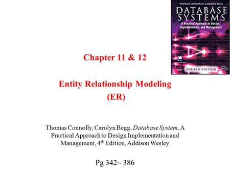 Entity Relationship Modeling