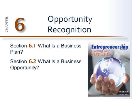 Opportunity Recognition