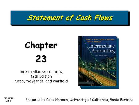 Statement of Cash Flows