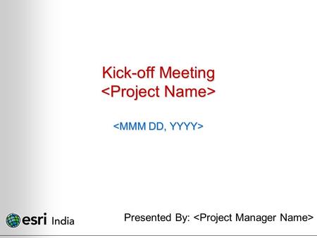 Kick-off Meeting Kick-off Meeting Presented By:.  Project/s overview and Scope  Project Organization Structure  Client Overview  Project Profitability.