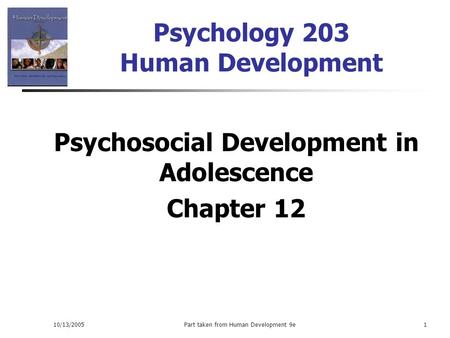 Psychology 203 Human Development