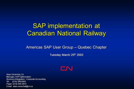 Canadian National Railway