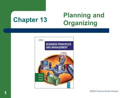 Planning and Organizing