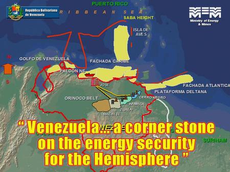 Ministry of Energy & Mines. Agenda Ministry of Energy & Mines Venezuela Legal Framework up to 100% of private participation 34% Income Tax HOL …a solid.