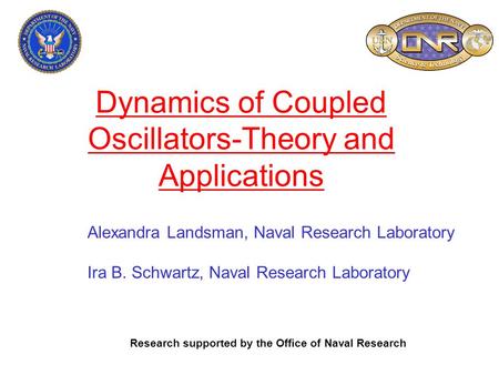 Dynamics of Coupled Oscillators-Theory and Applications