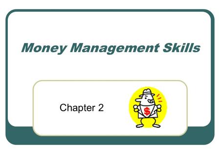 Money Management Skills