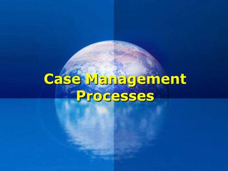 Case Management Processes. Assessment Functions of Case Management Direct Outcomes of Case Management End Outcomes of the Health System Planning Facilitation.