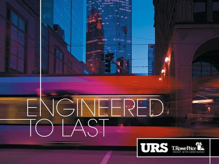 V. WE’VE WORKED SIDE BY SIDE WITH URS WASHINGTON DIVISION FOR 23 YEARS. A FEW MILESTONES Implemented Morrison-Knudsen Corporate Savings Plan Merged Washington.