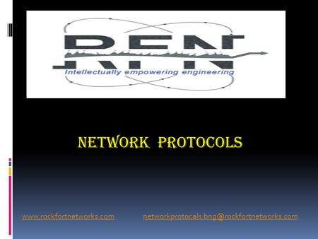 Network protocols