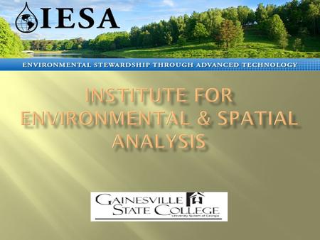 In 2001, the Institute was formed as an interdisciplinary teaching, research and public service resource whose goal is to provide education and training.