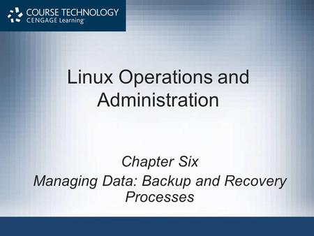 Linux Operations and Administration