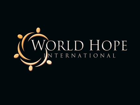 Volunteer Disaster Relief Manual World Hope International 625 Slaters Lane Alexandria, VA 22314.