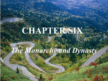 The Monarchy and Dynasty CHAPTER SIX. - Samuel warned Israel about the eventual, long-term consequences of having a king: 1.) The king will take the people’s.